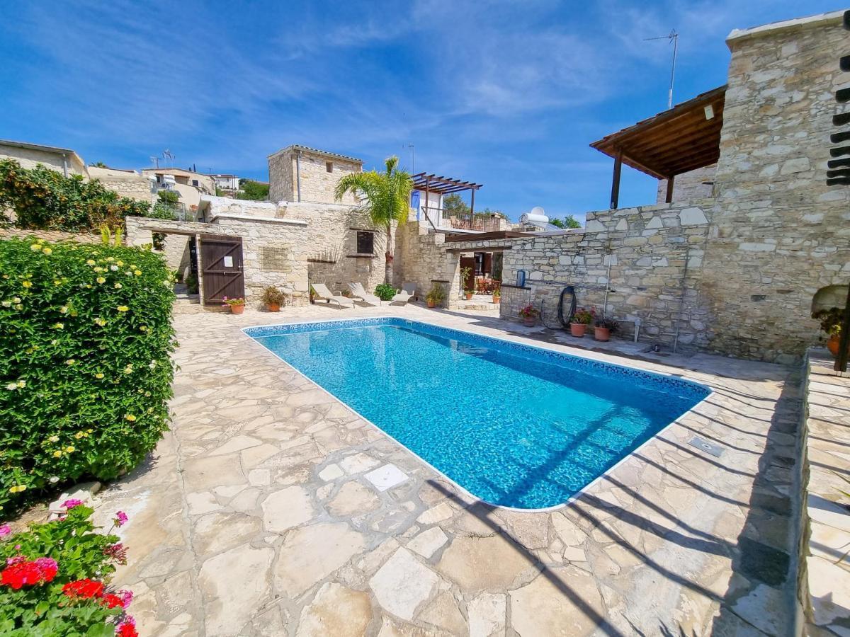 Aphrodite'S Pool Retreat Skarinou Zewnętrze zdjęcie